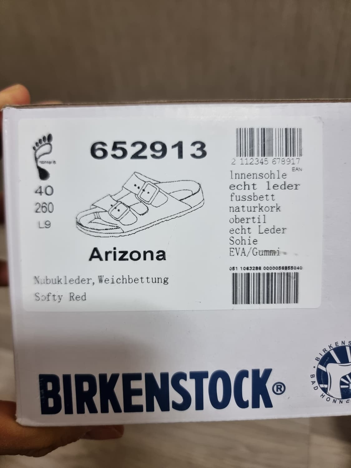 택포)버켄스탁 아리조나 260 사이즈  상품이미지8