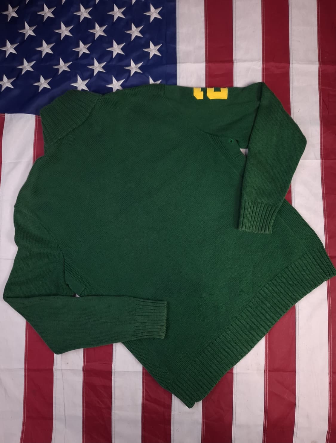 오리지날 폴로 랄프로렌 치프키프 런던 빅포니 니트 집업 상품이미지7