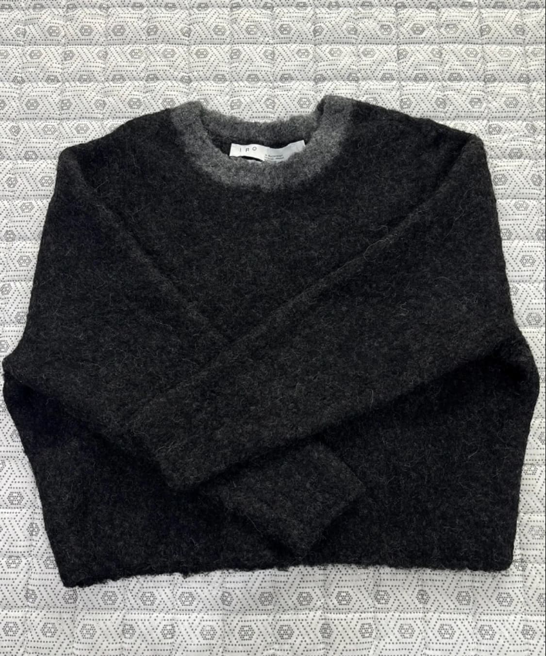 이로 IRO 회색 알파카 오버핏 니트 ~55 상품이미지2