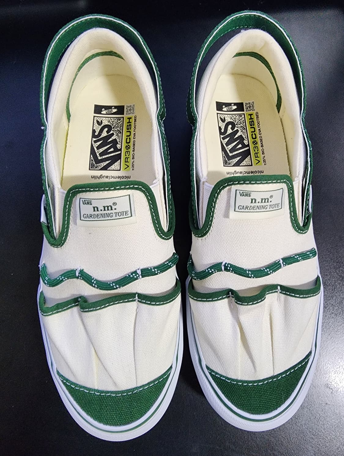 [255] 반스 X 니콜 맥러플린 슬립온 VR3 쿠시 컴피쿠시 상품이미지3