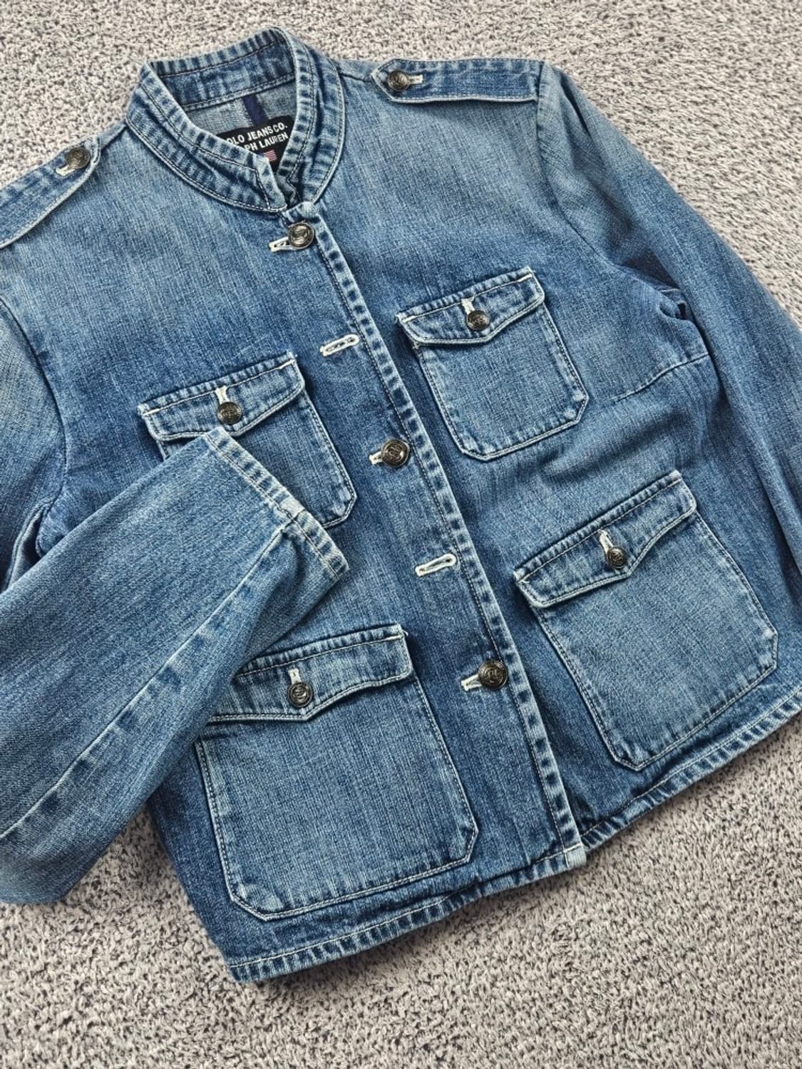 폴로 진스 컴퍼니 포켓 유틸리티 데님 자켓 ( S ) / 7986 상품이미지6