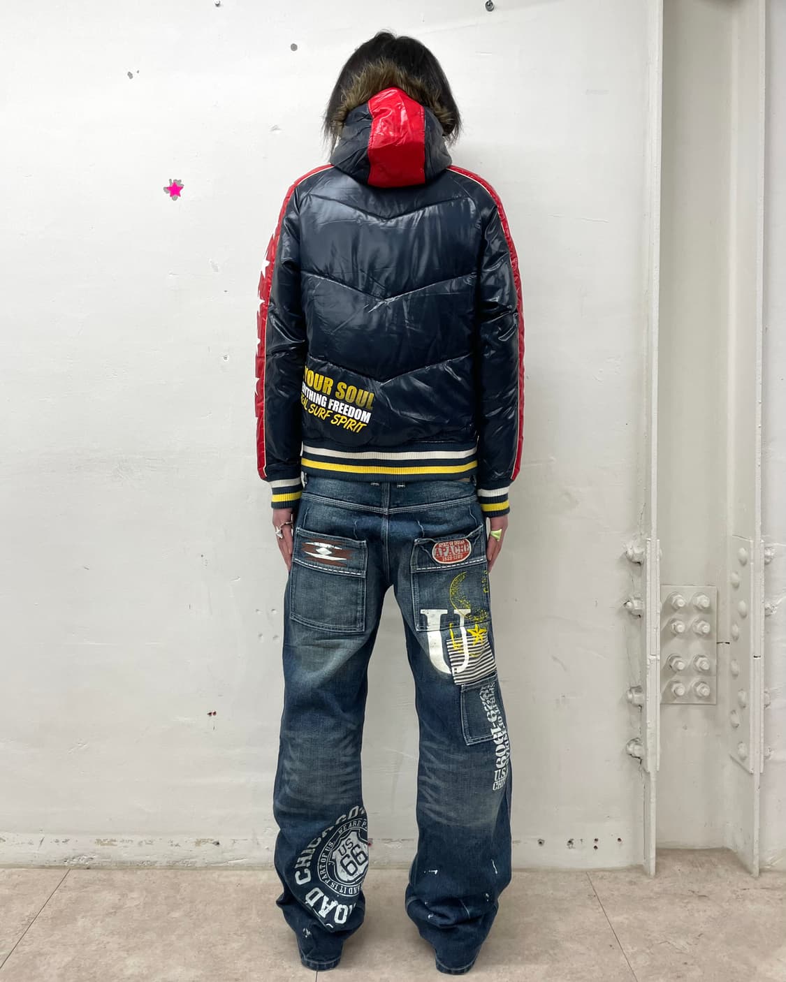 Retro Glossy Star Padding  상품이미지7