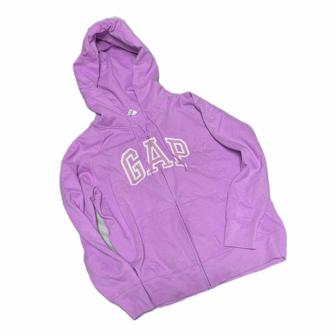 [희귀컬러] GAP 갭 라벤더 핑크 후드집업 여성용 (남녀 착용가능) 상품이미지2