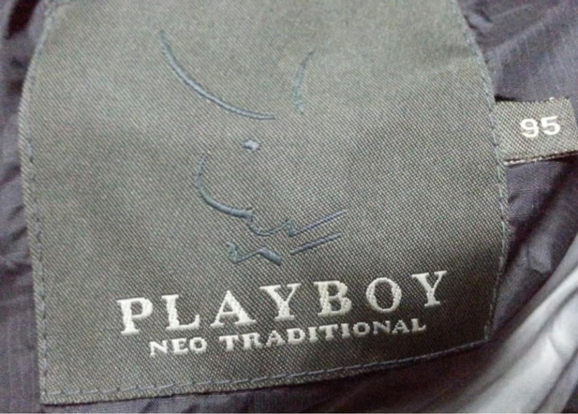 플레이보이 올드스쿨 덕다운 오리털 패딩 블랙 95 상품이미지4