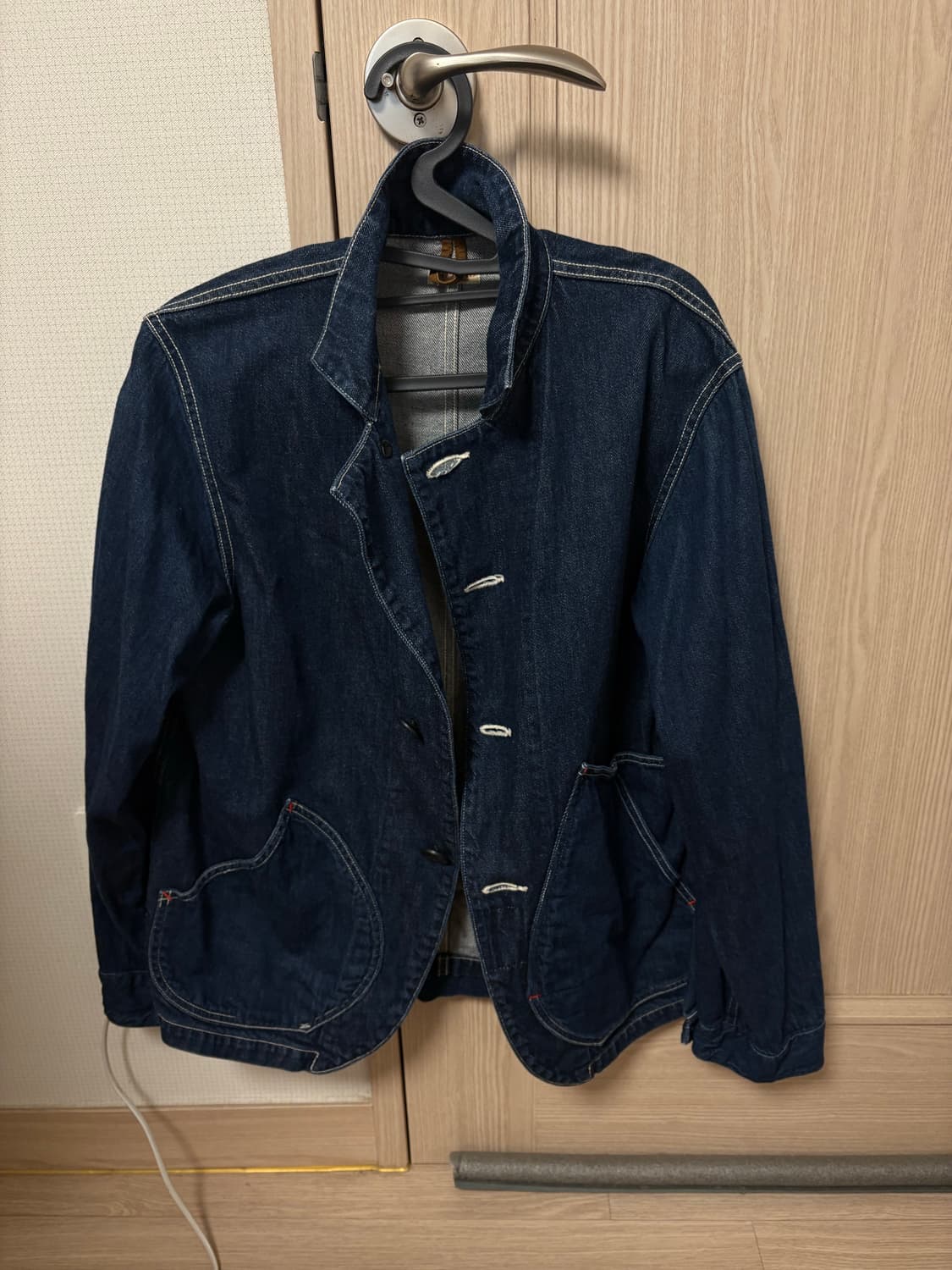 캐피탈 11.5온즈 데님 & 8온즈 데님 애플 맨 커버롤 인디고 상품이미지1