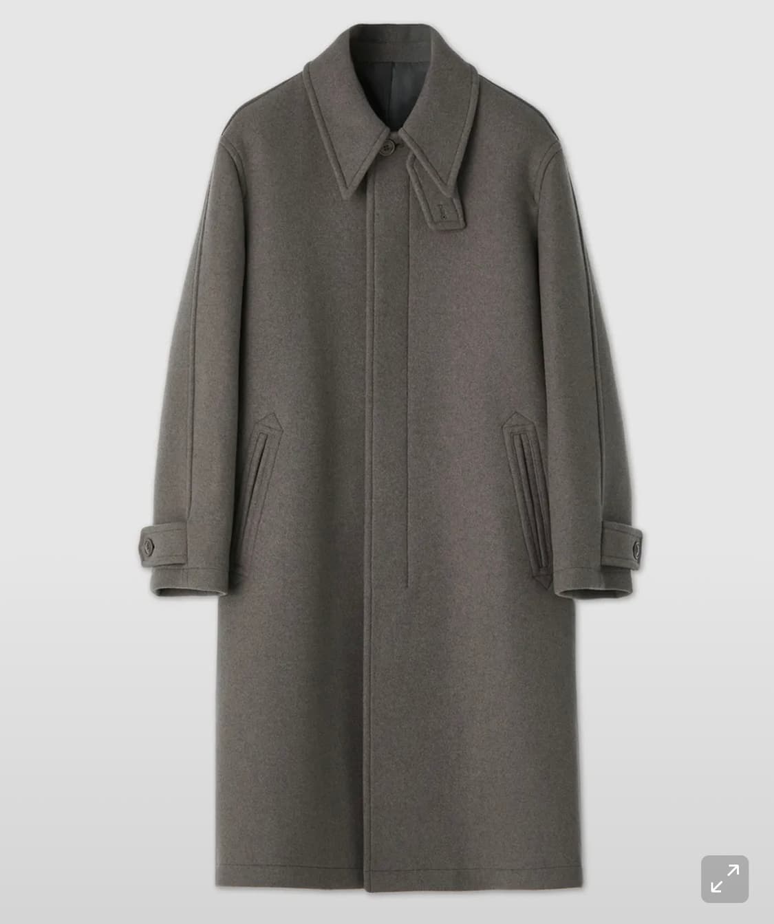 [S]쿠어 MTR 발마칸 코트(멜란지 토프) 상품이미지3