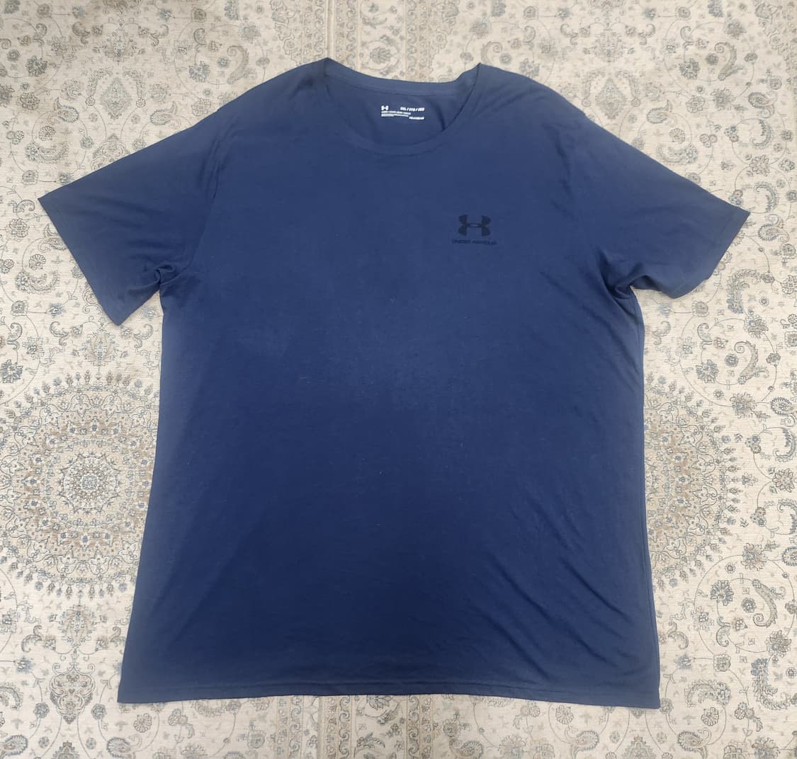 언더아머 네이비 반팔 티셔츠 3XL 상품이미지1