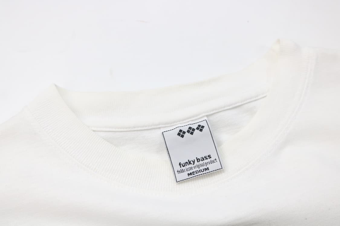 funky bass 펑키베이스 진저브레드 그래픽 화이트 반팔티셔츠 (M) 상품이미지6