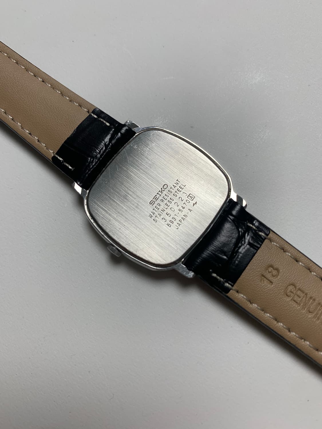 세이코 Seiko 쿼츠 스퀘어 스노우 상품이미지4