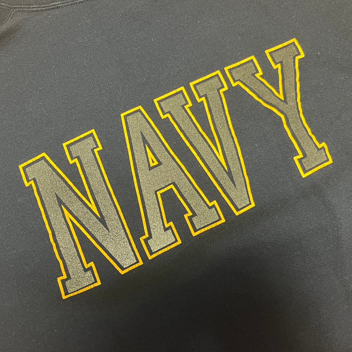 [L] 00s USA 빈티지 Navy 후드티 상품이미지5