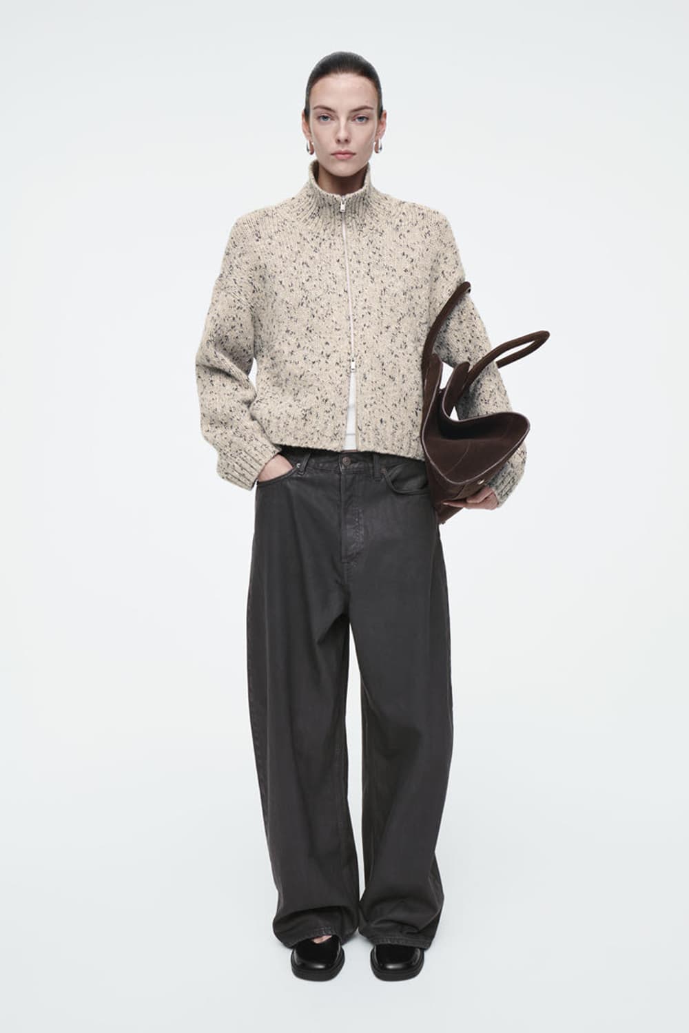 Cos 코스 코스트 와이드레그 진 상품이미지1