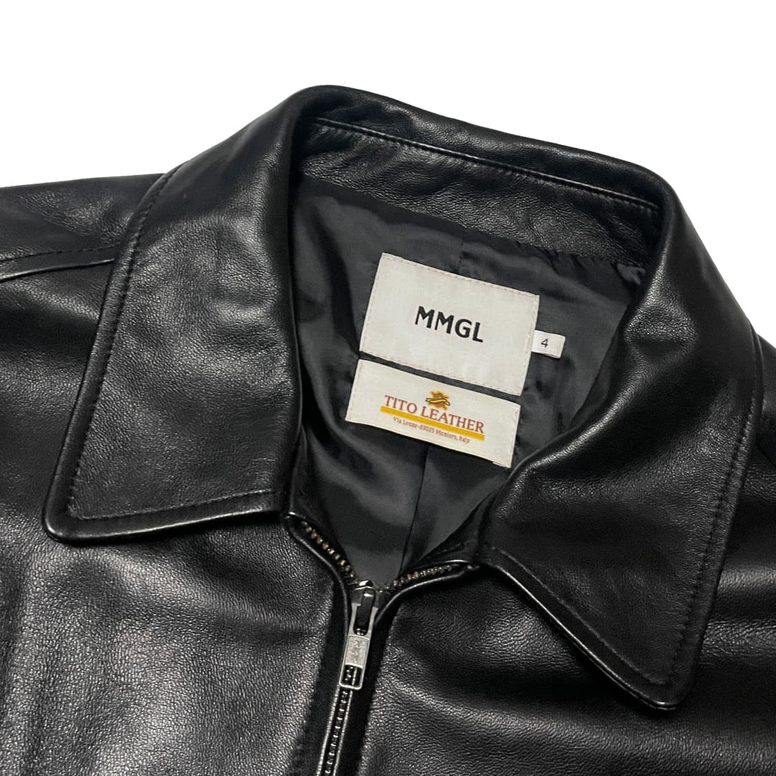 MMGL 이태리 램스킨 레더 자켓 상품이미지5