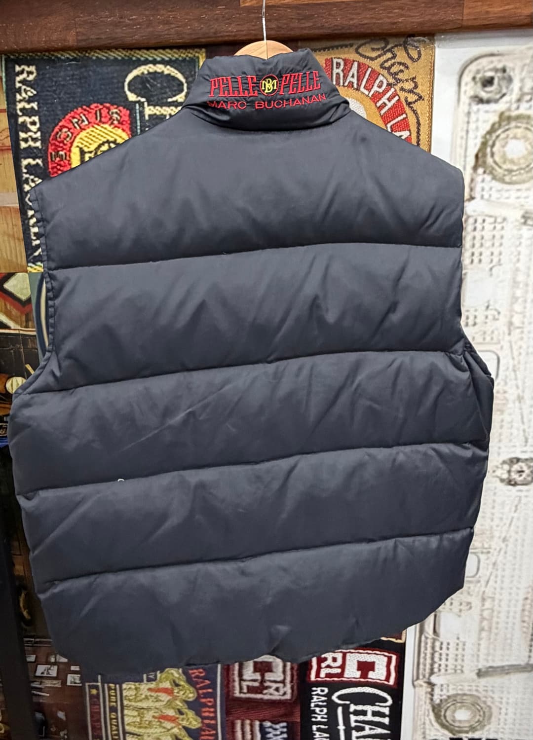 90s 펠레펠레 패딩 조끼 상품이미지4