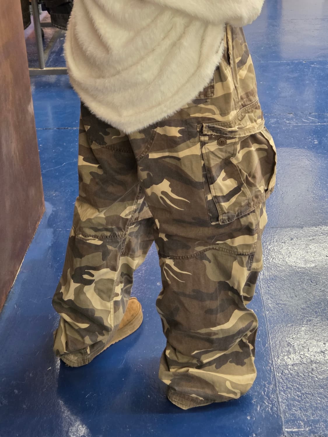 River island 밀리터리 카모 카고 팬츠 상품이미지2