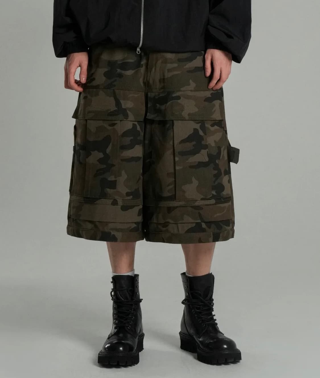 아이돈워너셀 카고 버뮤다 팬츠 상품이미지1