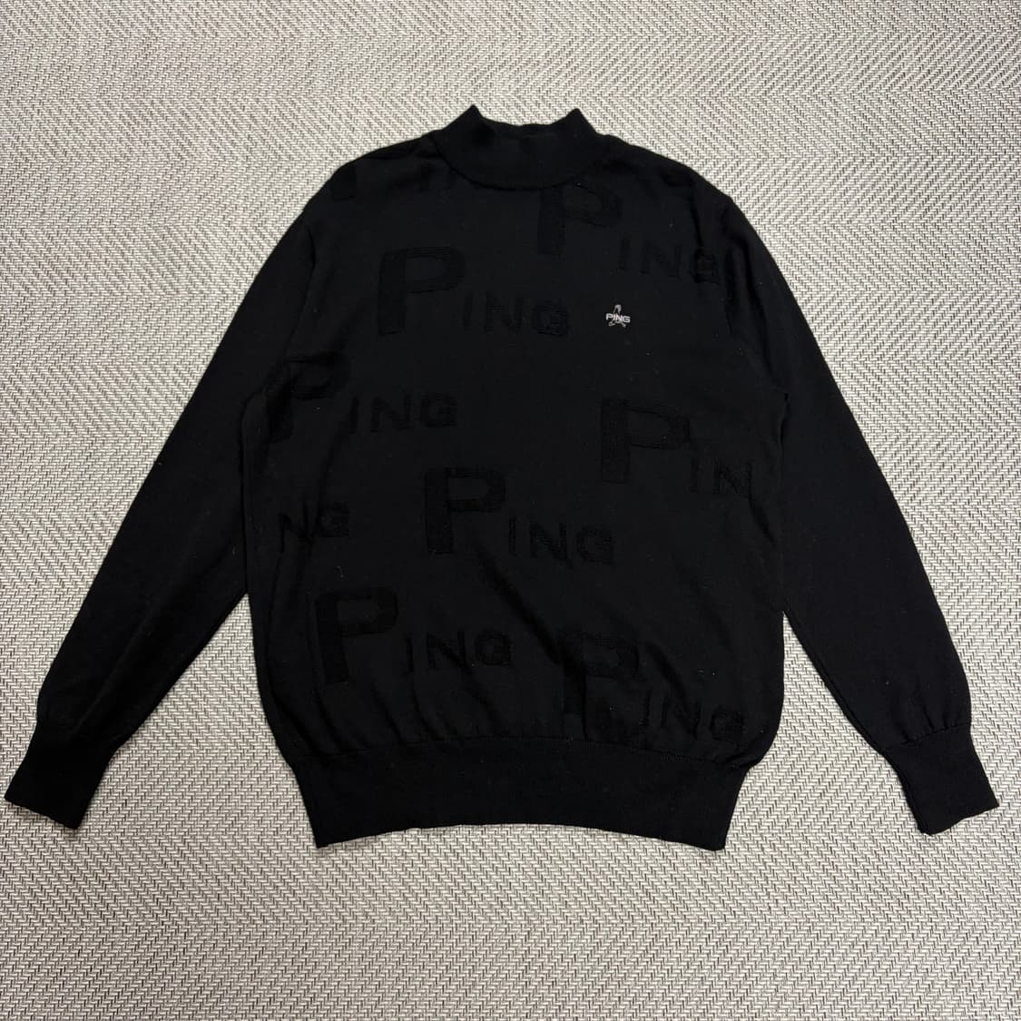 (100)핑 골프 반폴라 니트티 상품이미지1