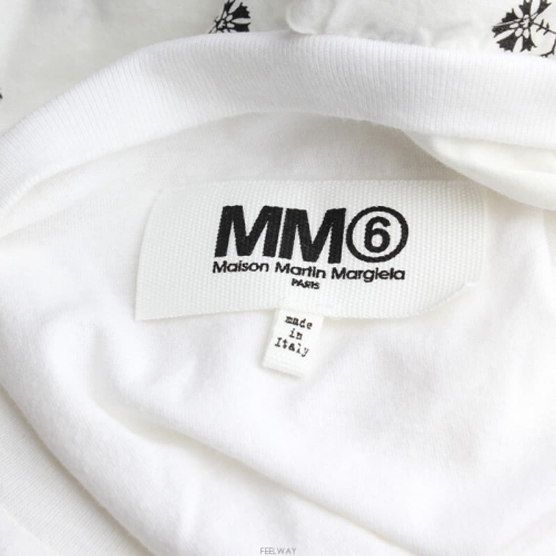 MM6 화이트 반다나 티셔츠 55 상품이미지3