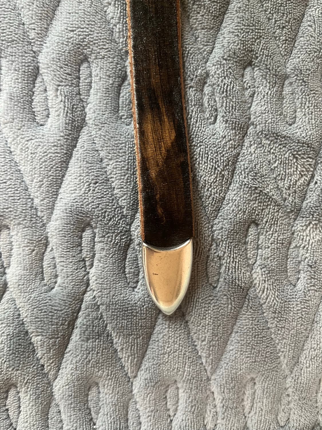 아워 레가시 2cm 브레이디드 벨트 빈티지 레더 80 상품이미지3