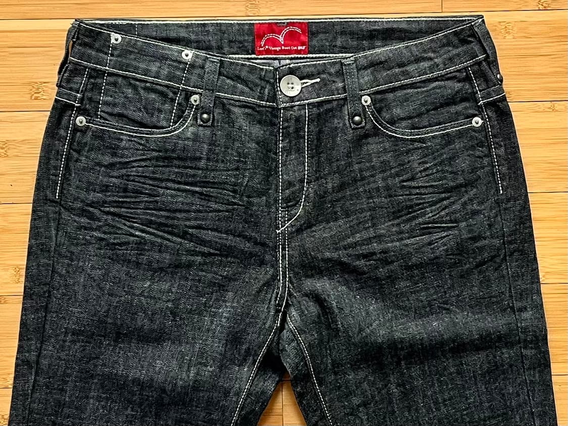 리바이스 565 블랙진 데님팬츠 M10 상품이미지3