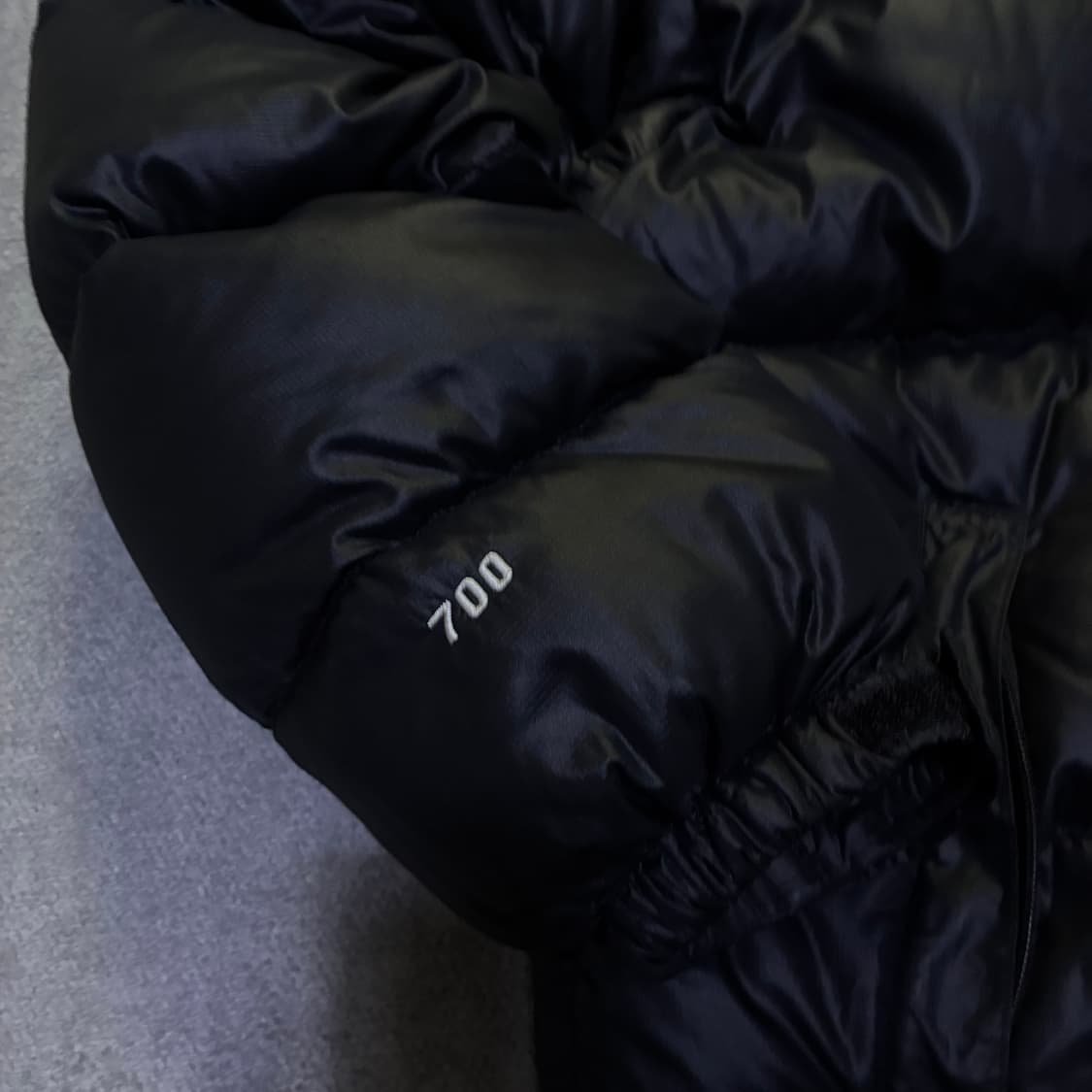 노스페이스 블랙 패딩L 상품이미지2