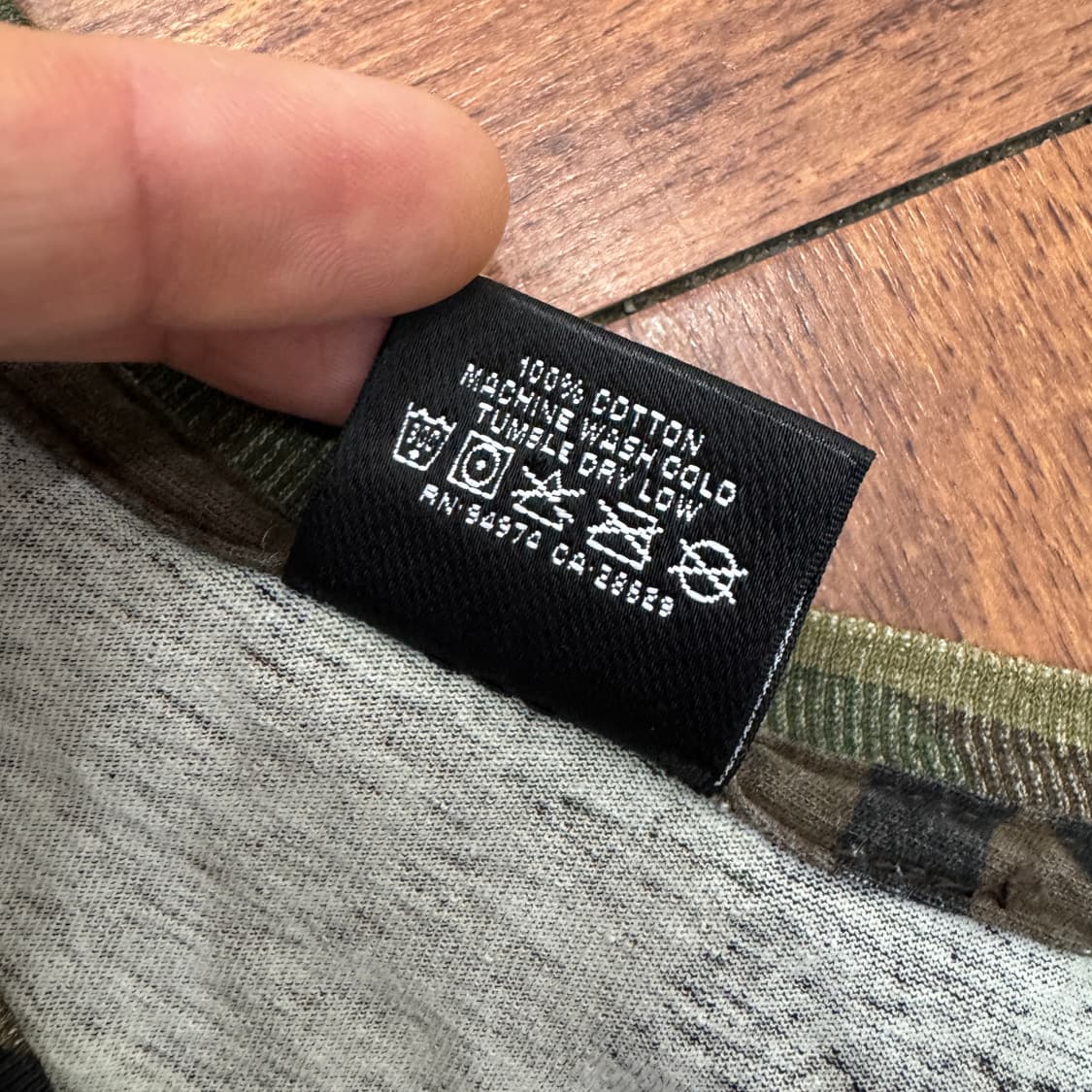 S Stussy 스투시 카모 8볼 반팔 라운드 티셔츠 상품이미지7