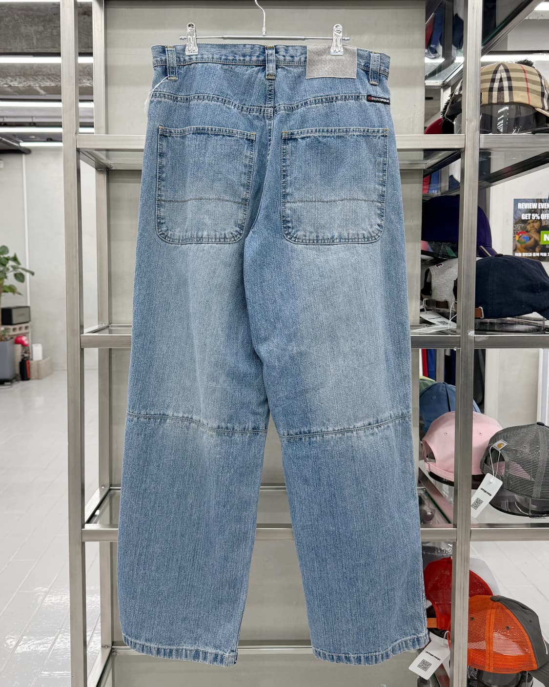 사우스 폴 00s 와이드 힙합 데님 팬츠 상품이미지2