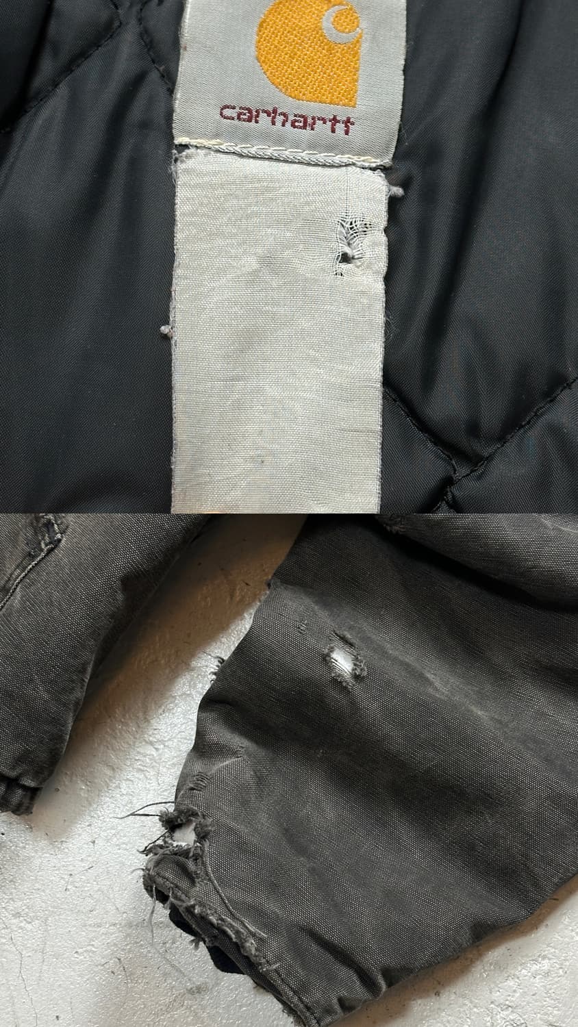 90's USA Made 칼하트 J02 아크틱 자켓 칼하트 디트로이트 상품이미지9