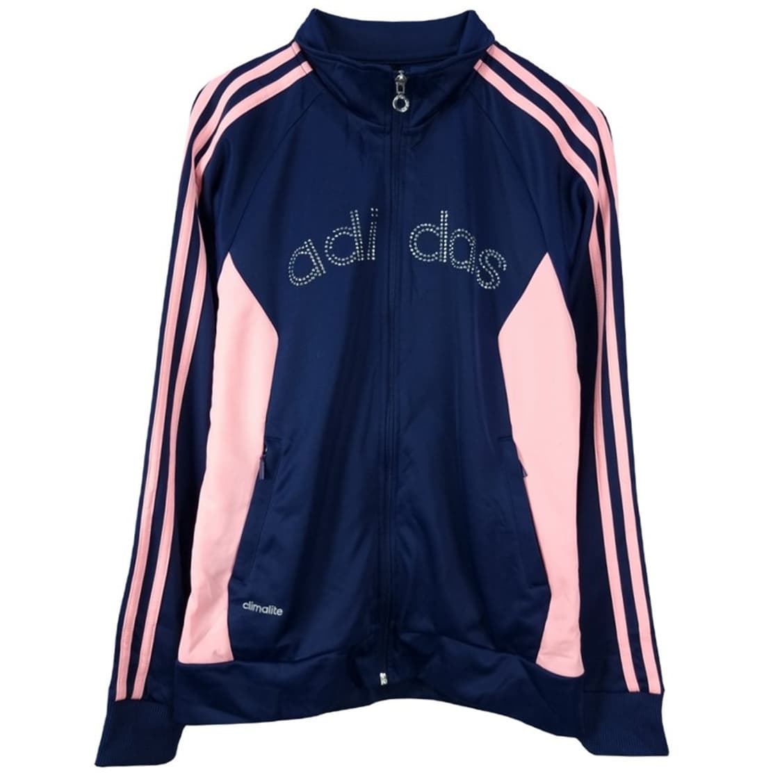 [아디다스] 00'S 빈티지 Y2K 큐빅 빅로고 져지 트택탑 M20088 상품이미지2