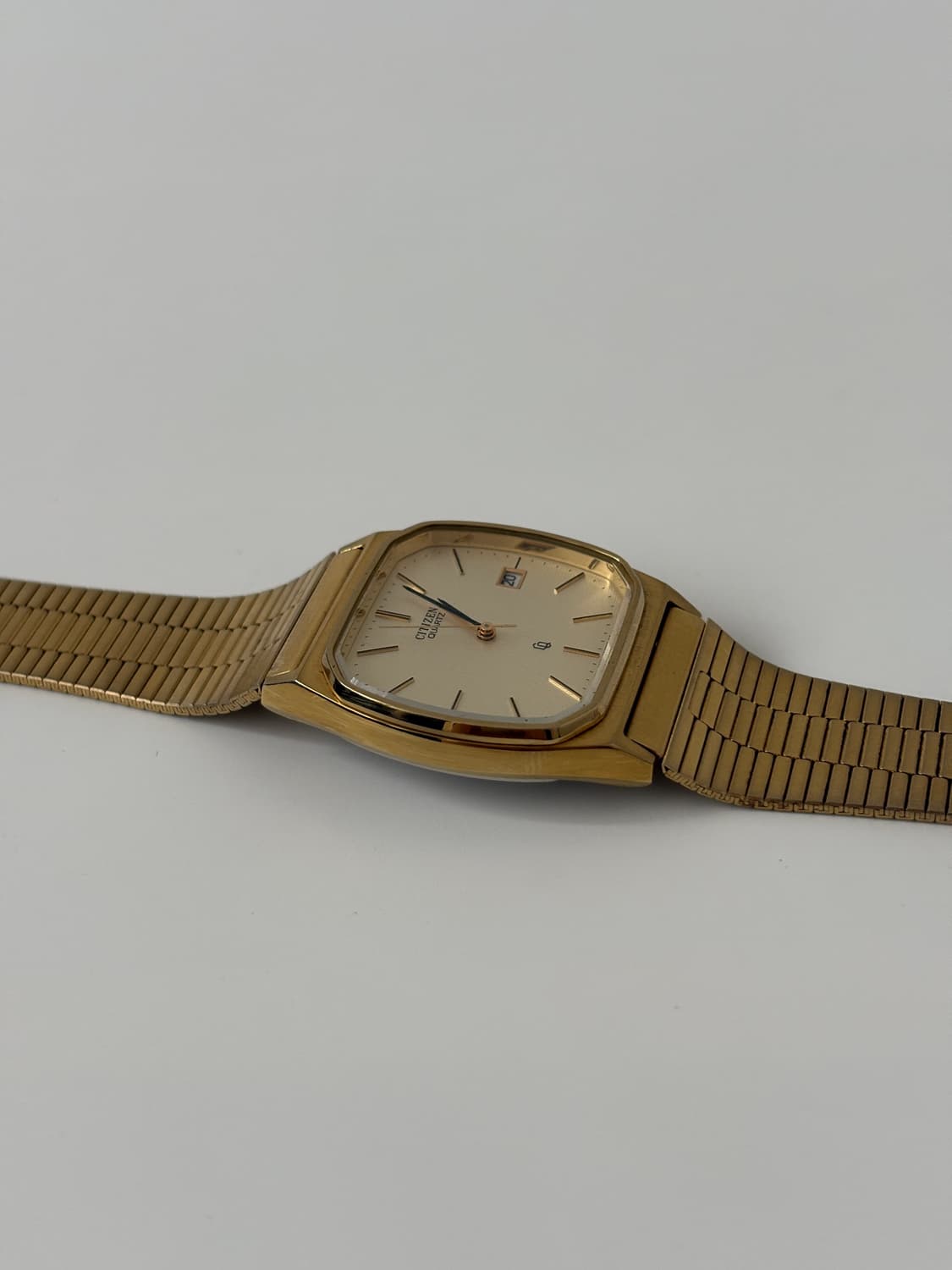 1980s CQ Gold Square Quartz 상품이미지8