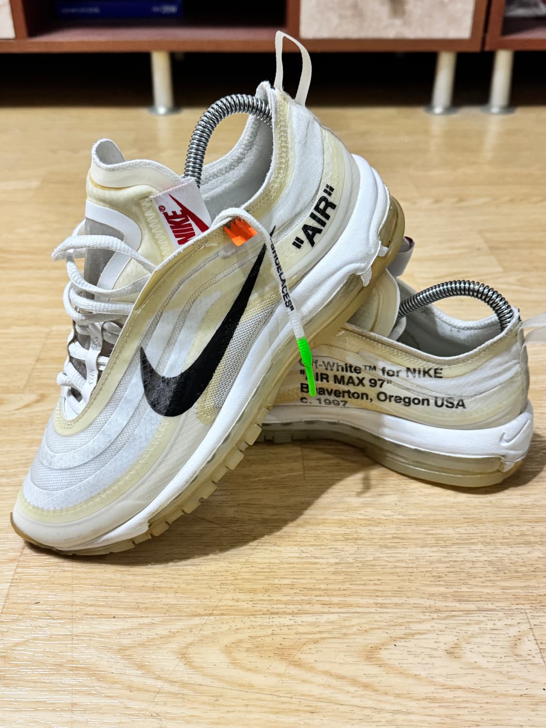 나이키 에어맥스 97 Off-White 260mm 상품이미지6