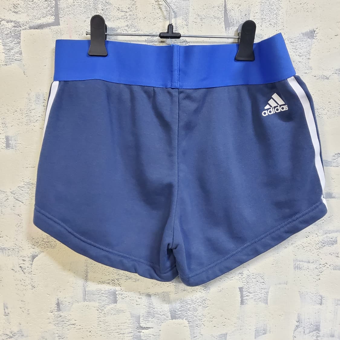 아디다스 삼선 트랙탑 반바지 블루  상품이미지2