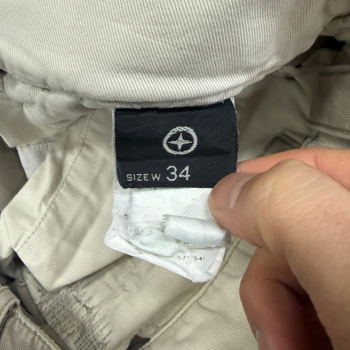 (34)스톤아일랜드 Stone island 논와펜 카고팬츠(베이지) 상품이미지4