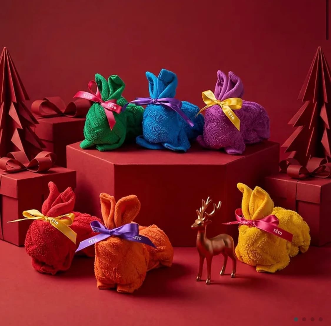 (미개봉) TETO 테토 래빗 핸드타올 6p 상품이미지3