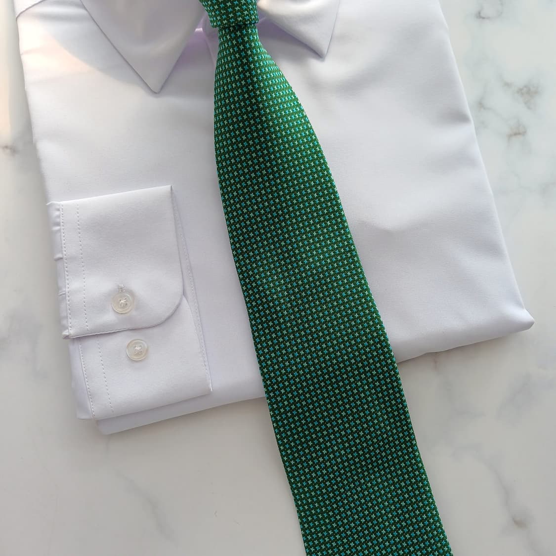 메트로시티 실크 마이크로 패턴 넥타이 8.5cm A+등급 A18628
 상품이미지5