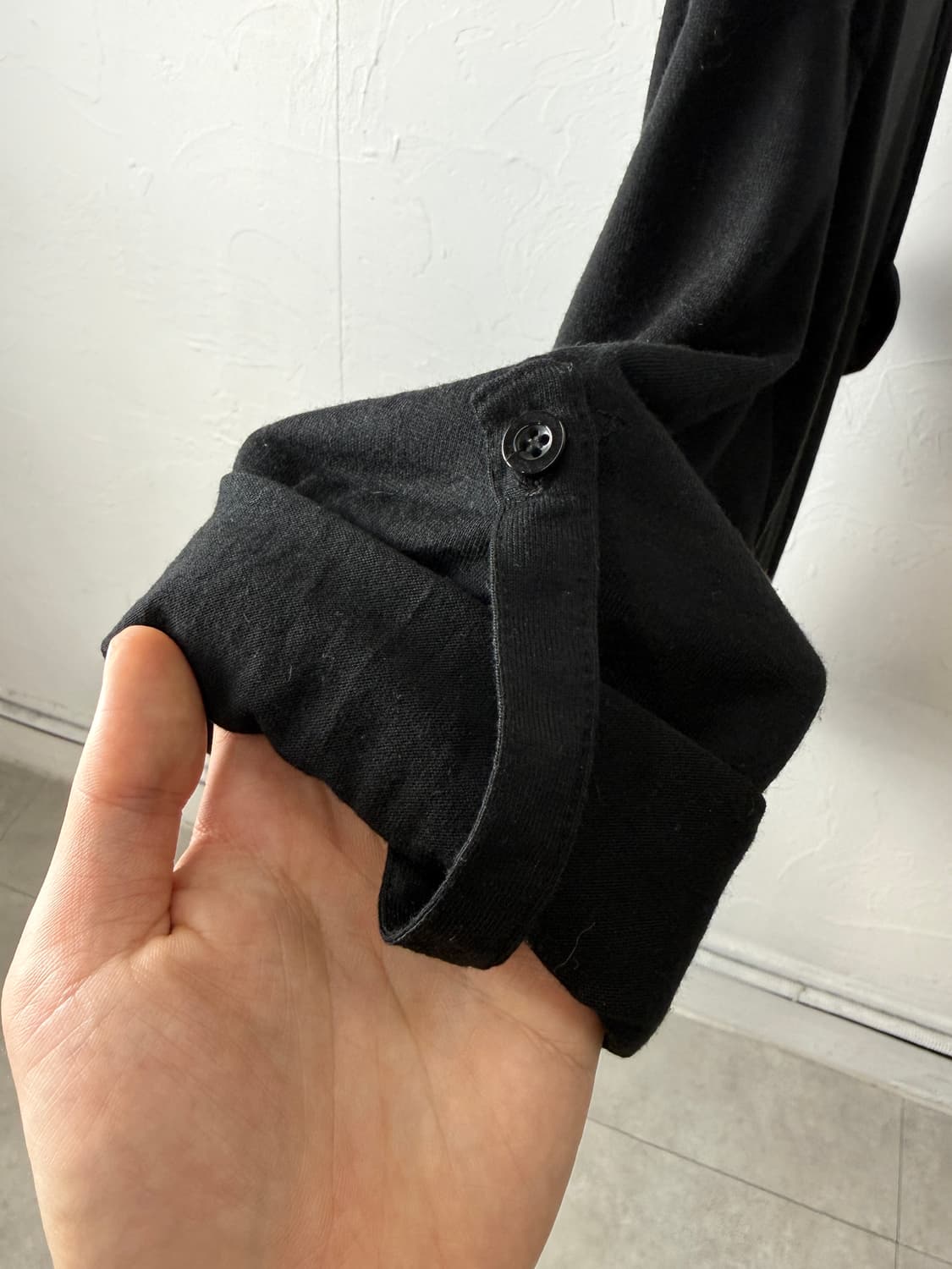 JPN 드레이프 레이어드 펑크 티셔츠 상품이미지4