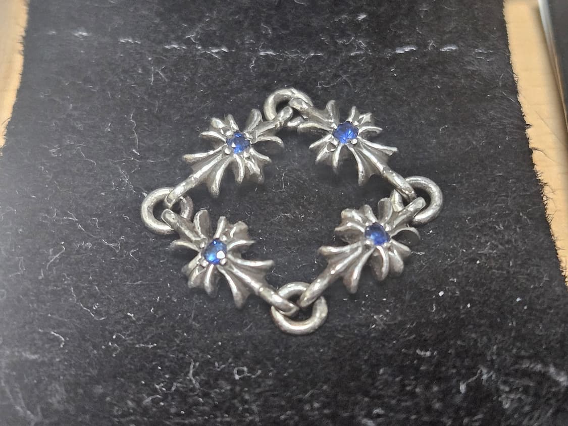 크롬하츠 타이니 4링크 사파이어 상품이미지1