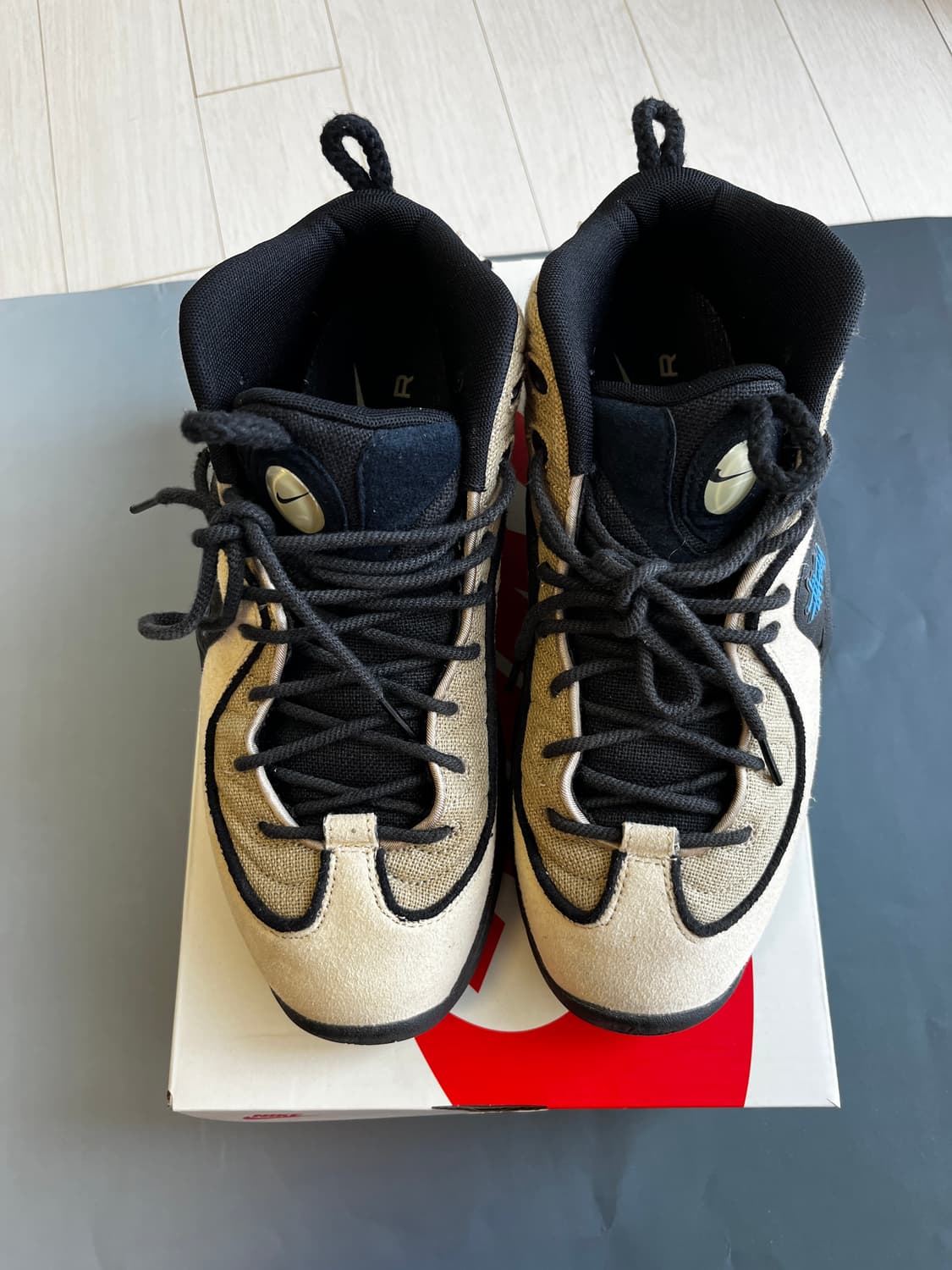 나이키 X 스투시 에어 페니2 라탄 앤 라임스톤 [275] 상품이미지3