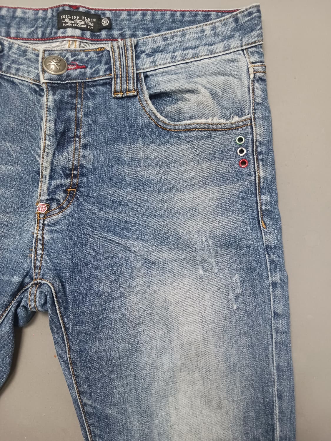 [32] 필립플레인 미니포켓 슈퍼 스트레이트 컷 청바지 상품이미지4