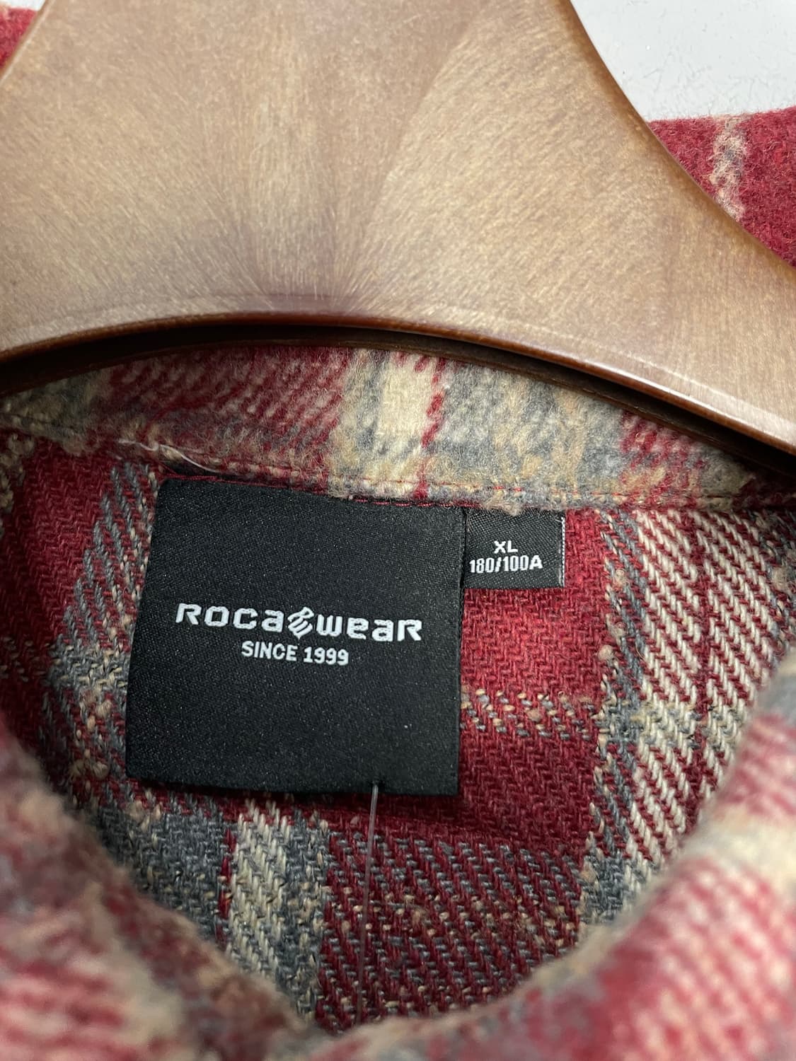 로카웨어 자수 빅로고 울 셔츠 H2139 상품이미지6