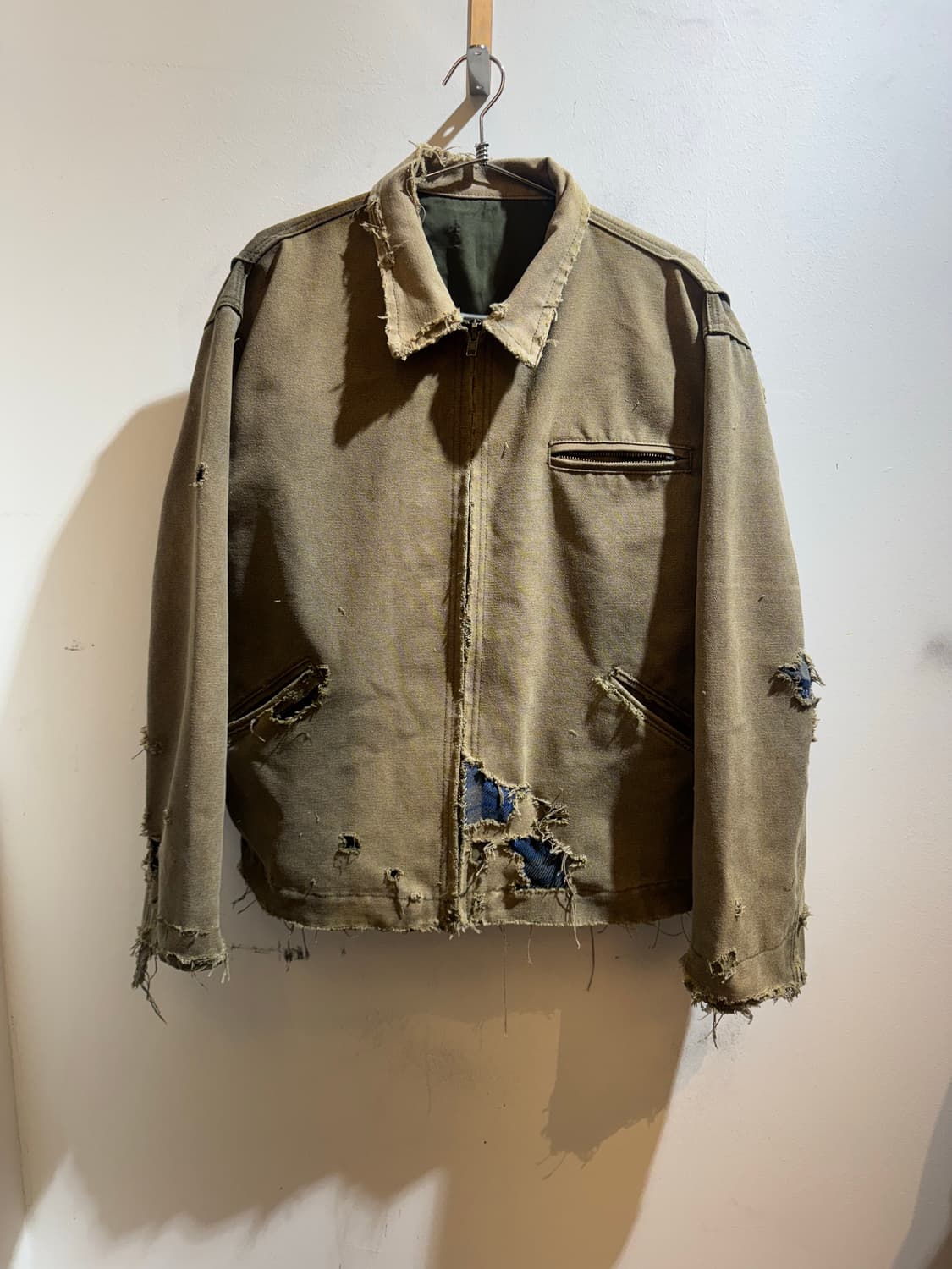 빈티지 패치 워크자켓 상품이미지1