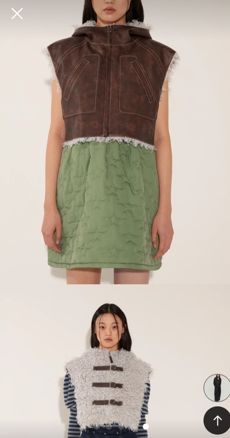 솔티 페블 리버시블 베스트 상품이미지4