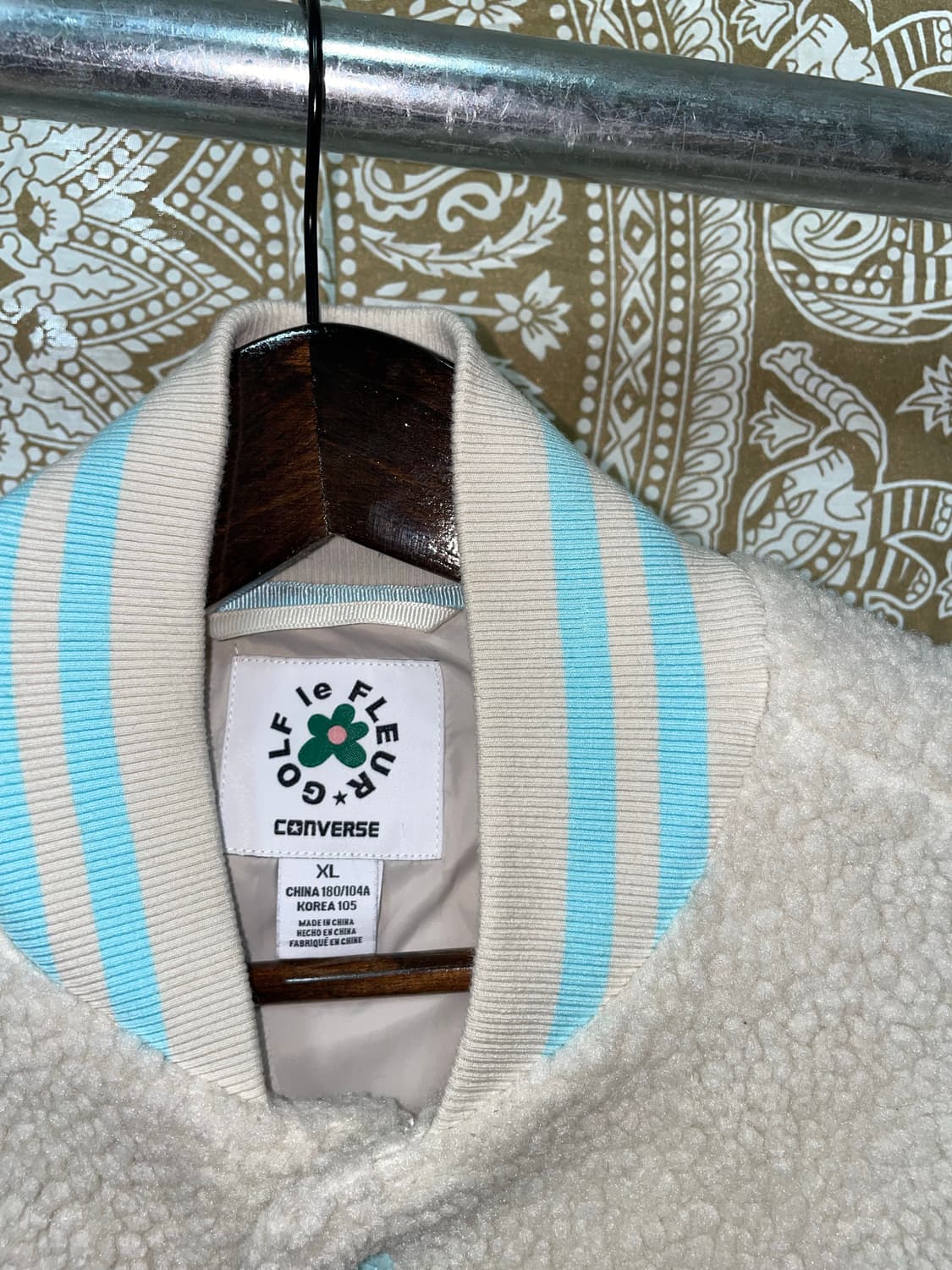 컨버스 후리스 블루종 자켓  상품이미지4