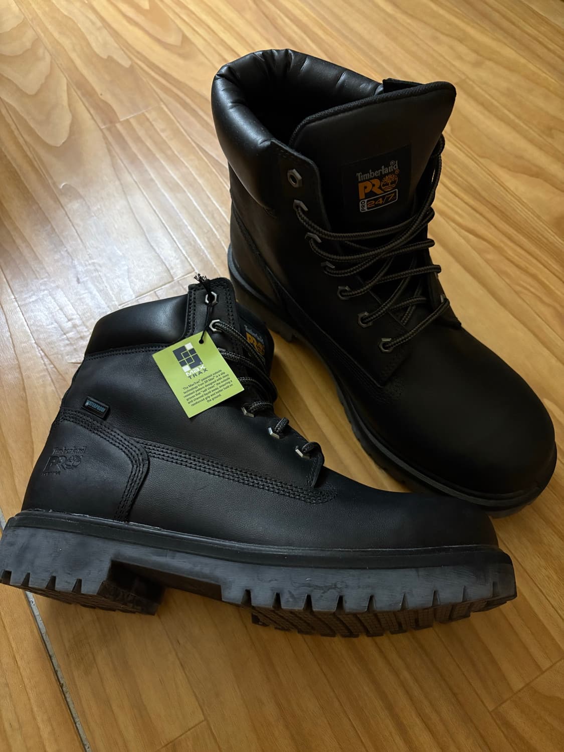 timberland pro 팀버랜드 프로 블랙 부츠 상품이미지1