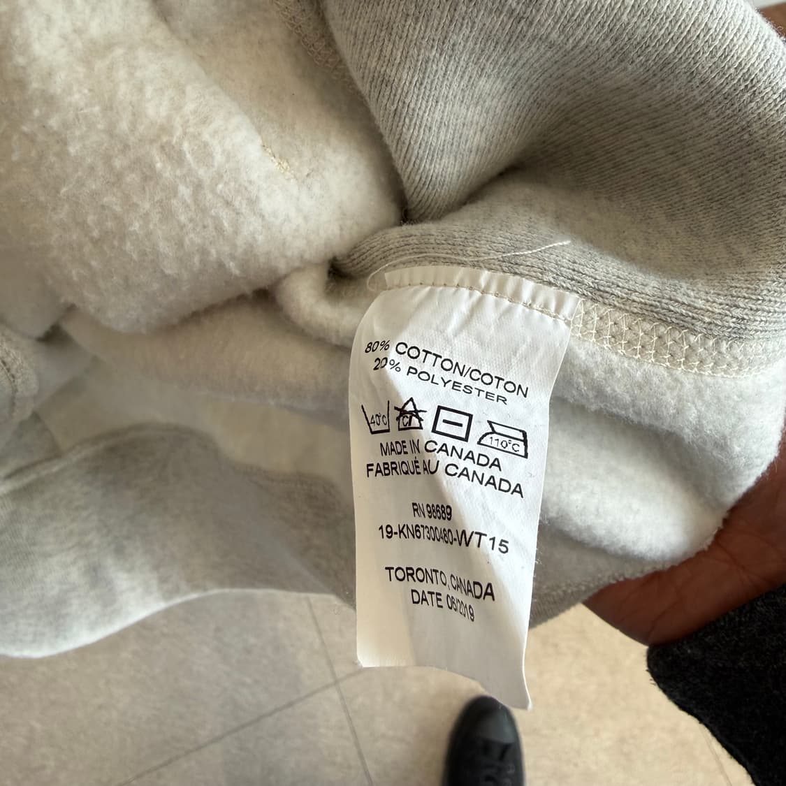 Champion × Todd Snyder 캐나다 생산 후디 상품이미지9