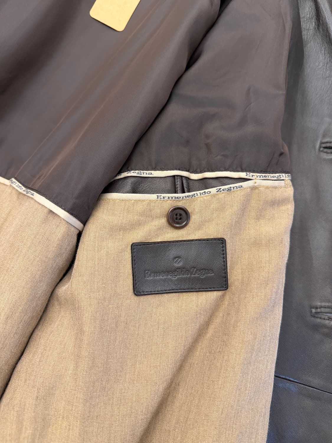 ERMENEGILDO ZEGNA LEATHER 에르메네질도제냐 가죽자켓 상품이미지9