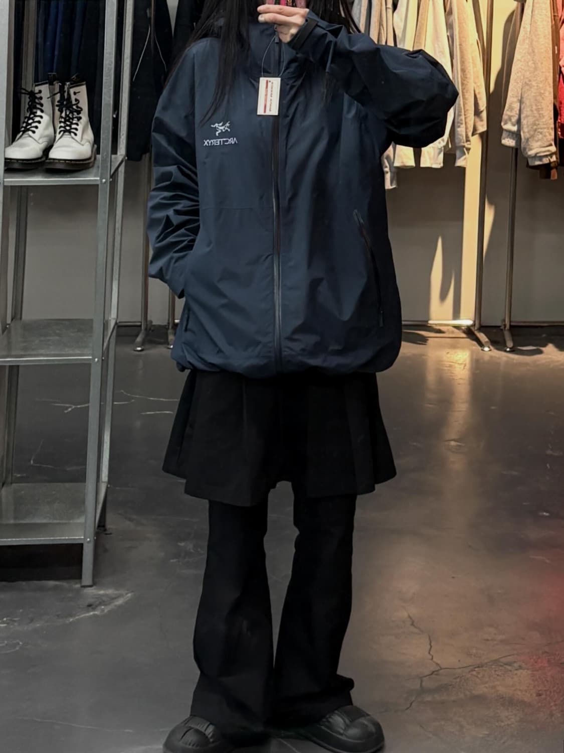 아크테릭스 베타 네이비 바람막이 자켓 A3613 상품이미지1