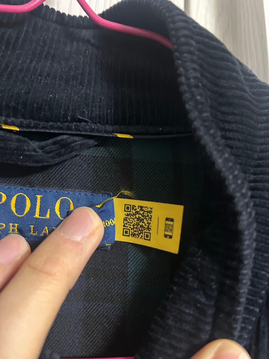 폴로 코듀로이 바라쿠다 바라쿠타 자켓 네이비 L (국내매장판) 상품이미지4