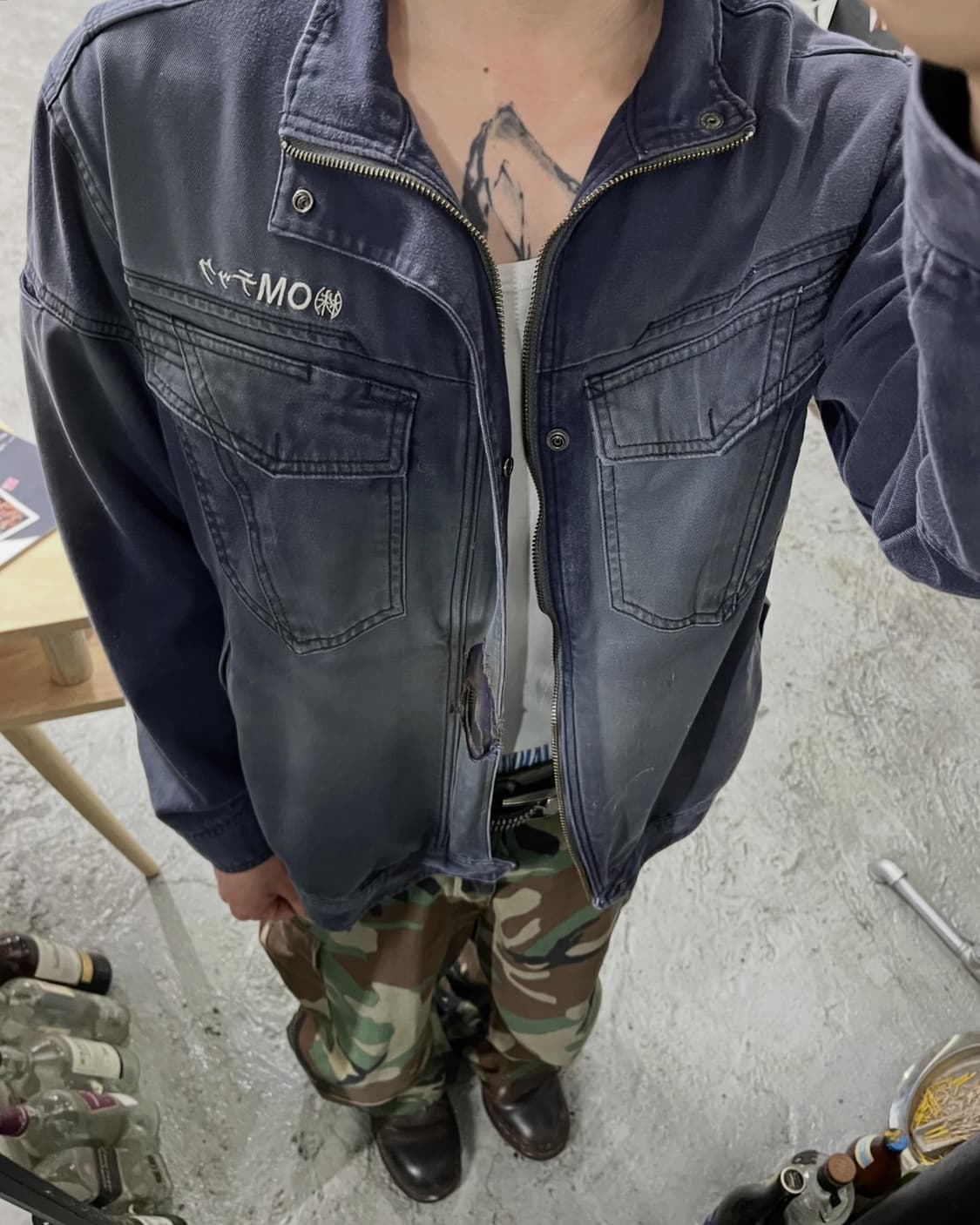 SOWA hard faded work jacket 상품이미지2