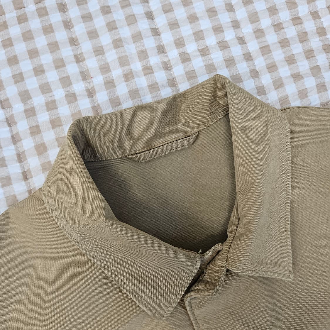 유니클로 오버핏 간절기 면자켓 남자100 상품이미지2
