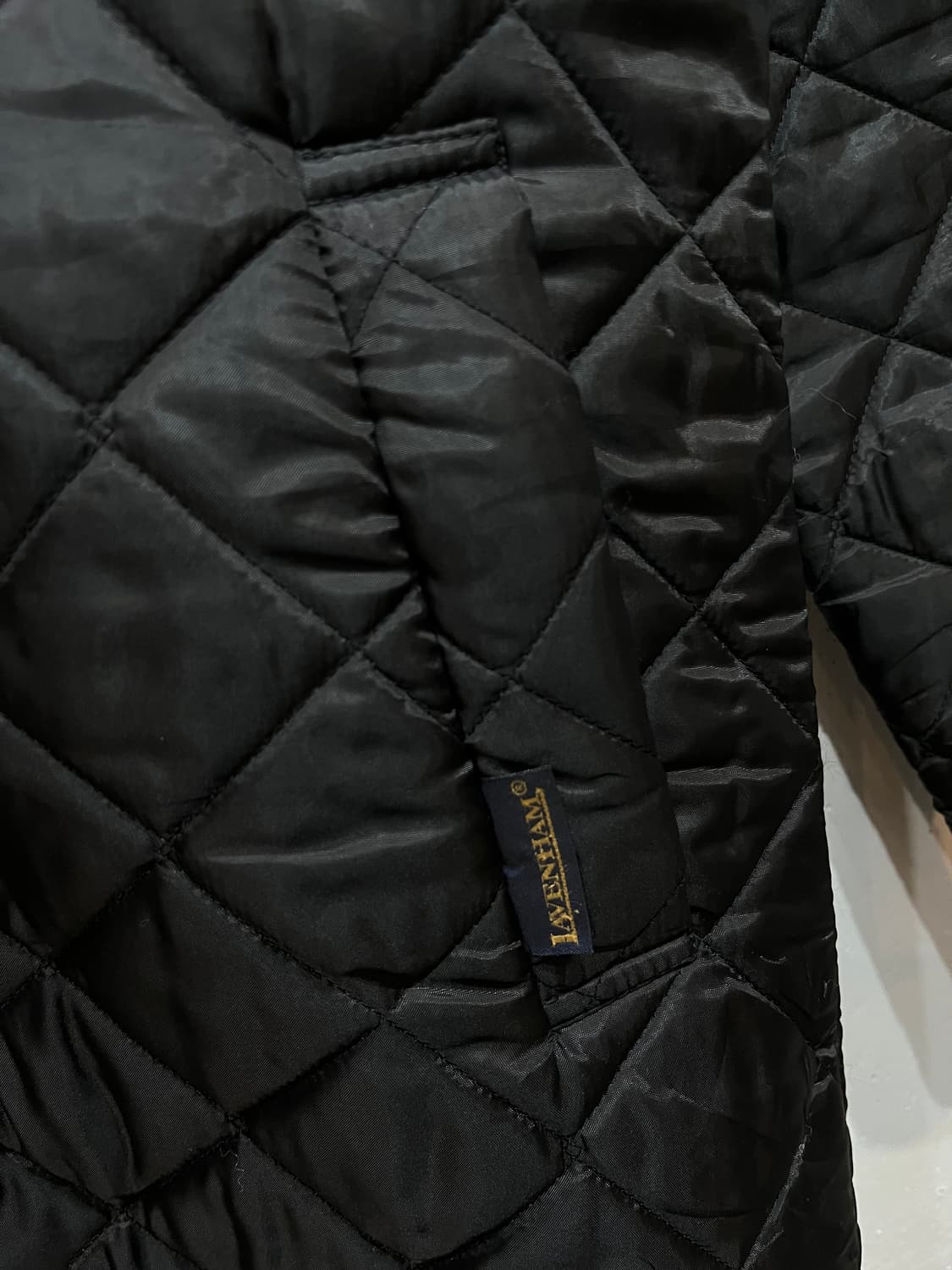 LAVENHAM 라벤햄 롱 퀼팅 자켓 우먼즈 38 영국제 상품이미지2